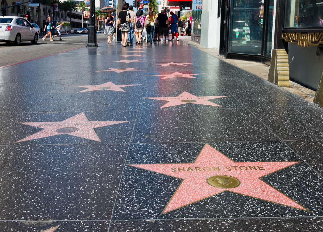 Голливудская Аллея славы Лос-Анджелес