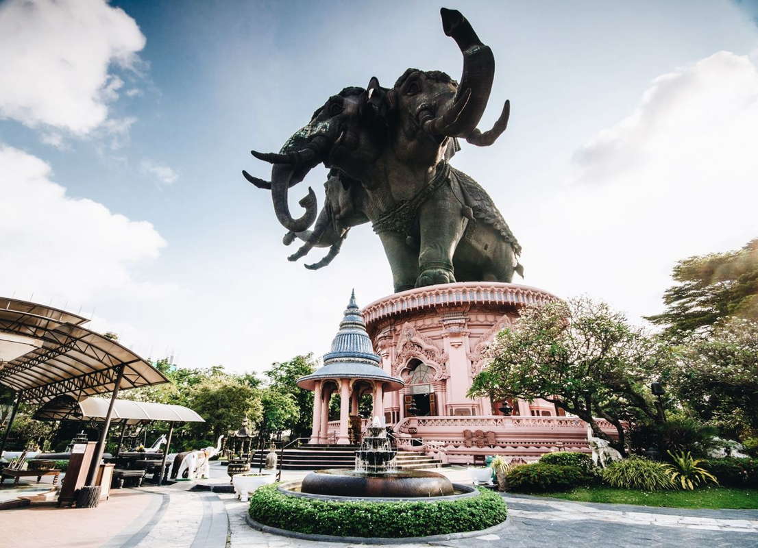 музей эраван в бангкоке слон