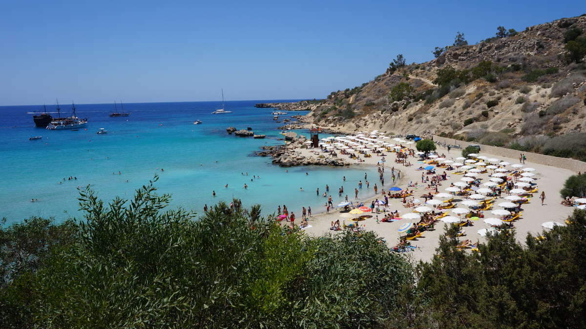 пляж Коннос-бей, Протарас Кипр