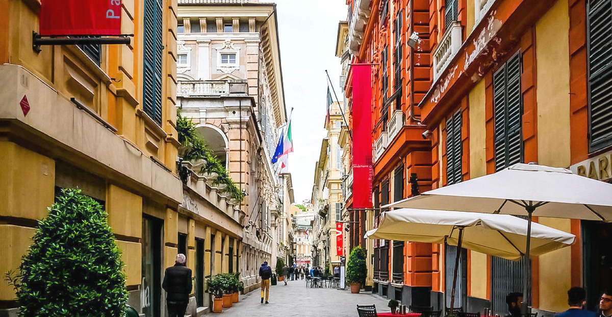 Улица Гарибальди, Генуя
