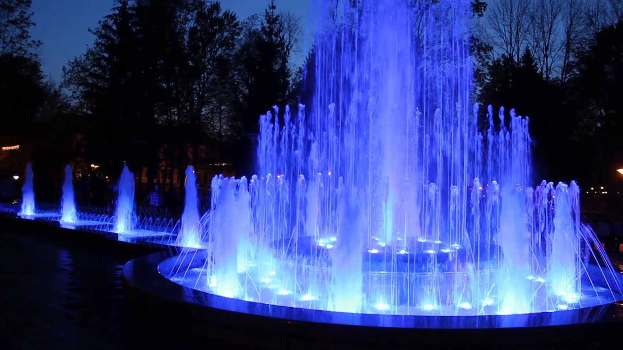 Поющие фонтаны в Друскининкае