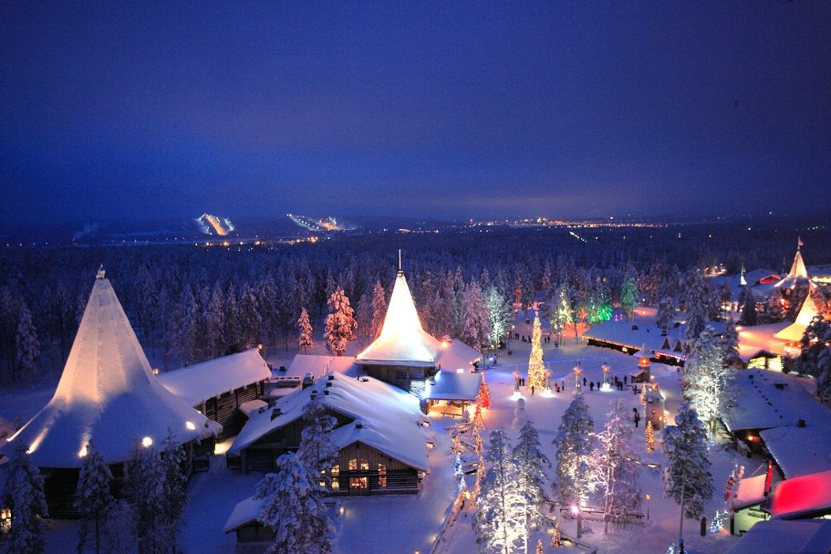 Дом Санта Клауса в Лапландии