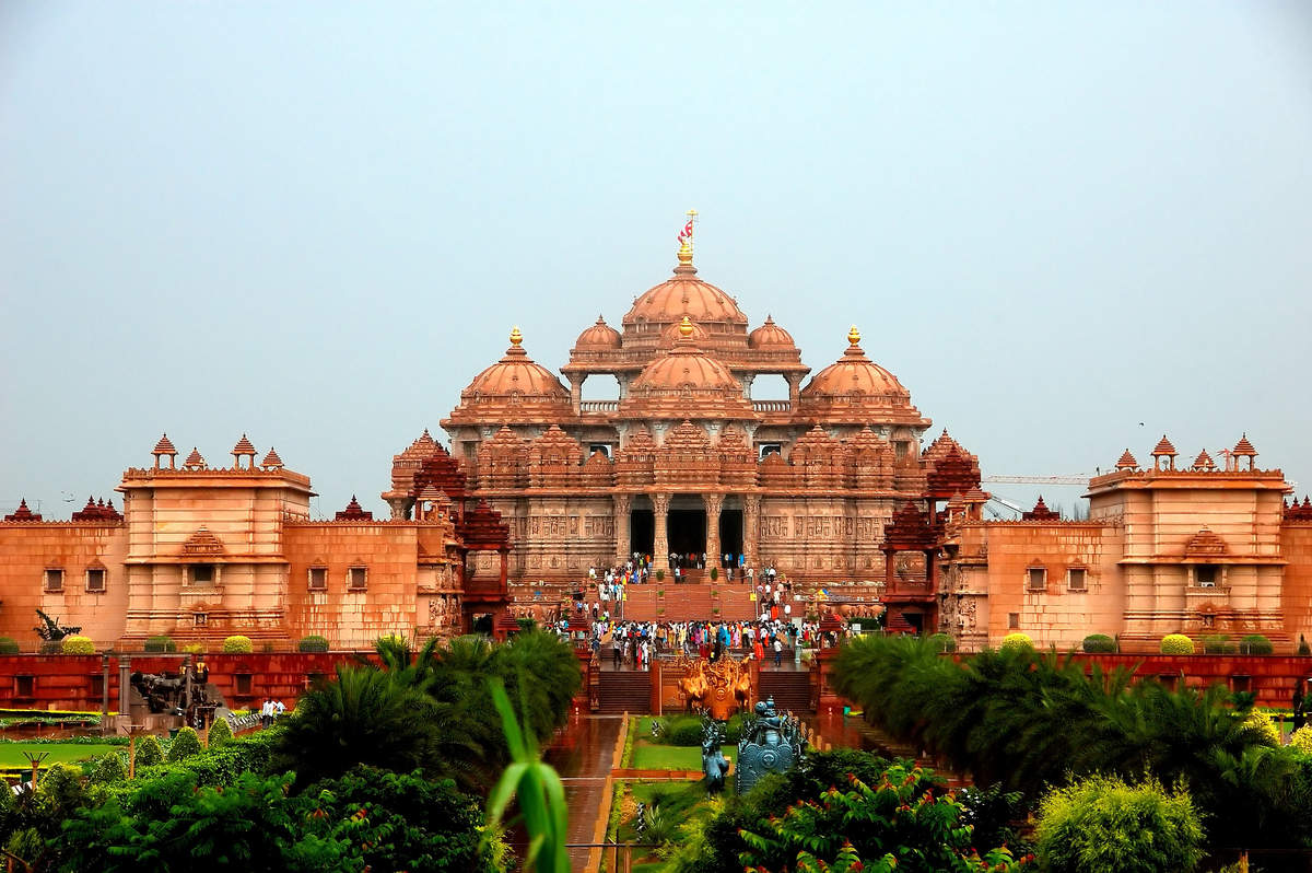 храм акшардхам в индии в городе Дели