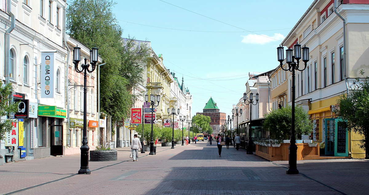 Улица Большая Покровская Нижний Новгород