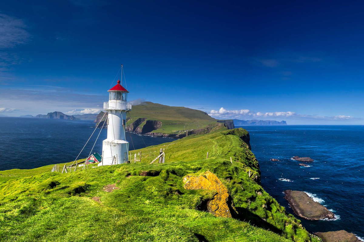Фарерские острова маяк