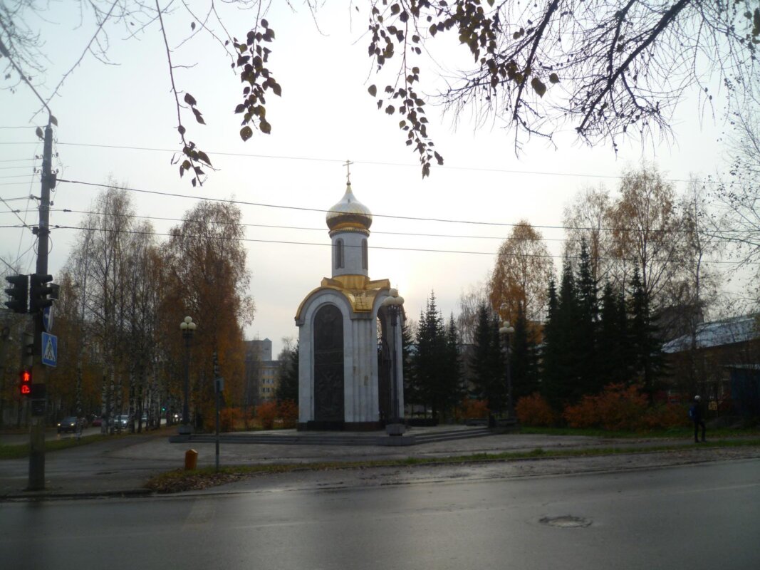 Памятник-часовня в память о жертвах массовых репрессий Хабаровск