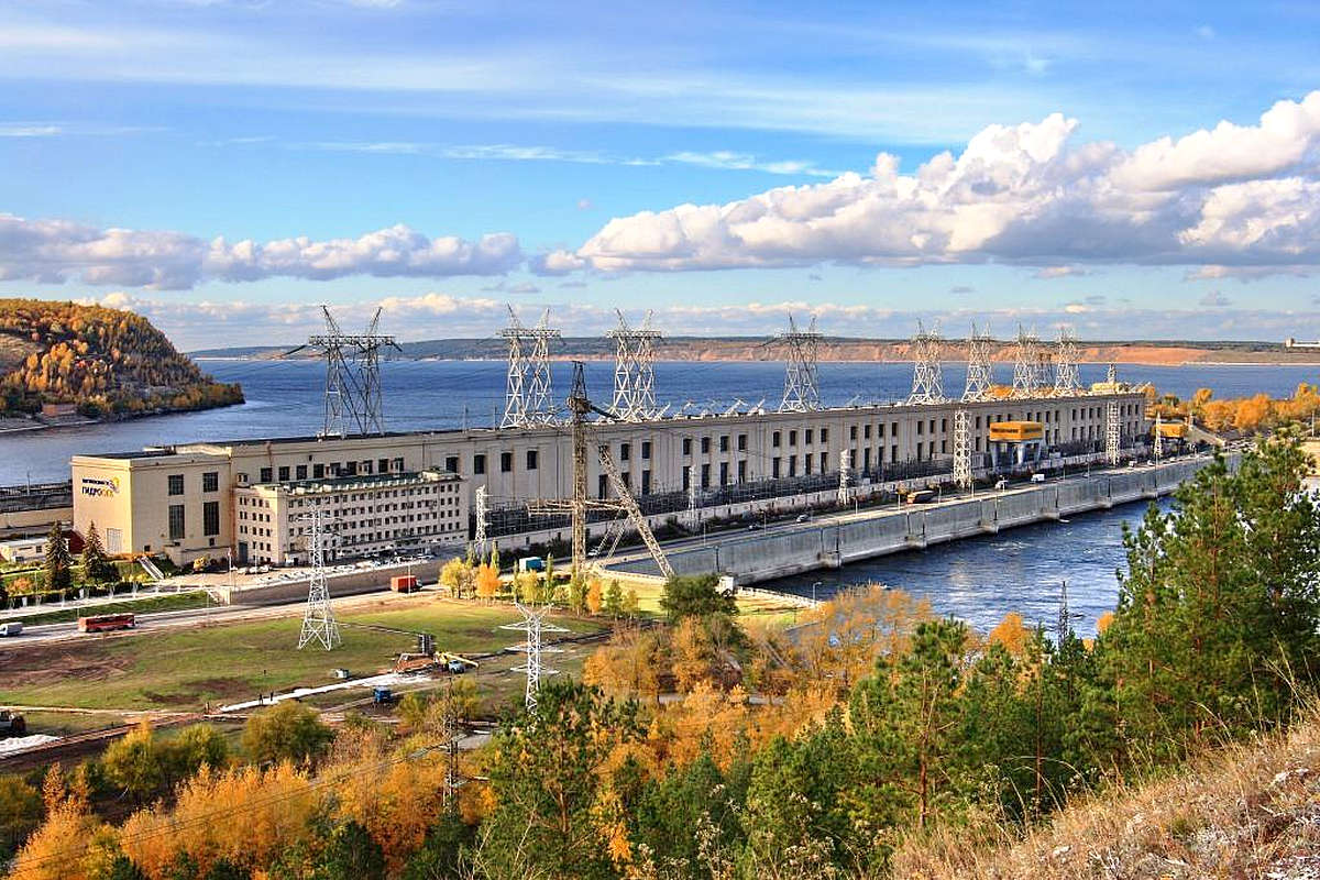 Жигулёвская ГЭС Тольятти