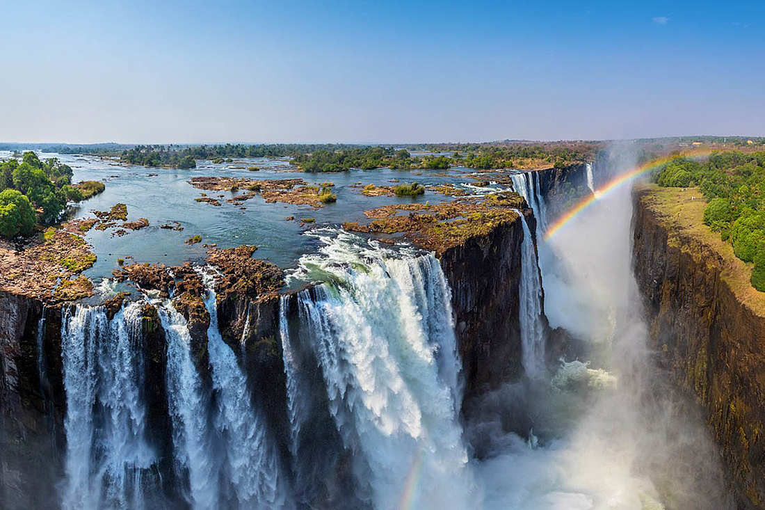 Водопад Виктория на реке Замбези как добраться