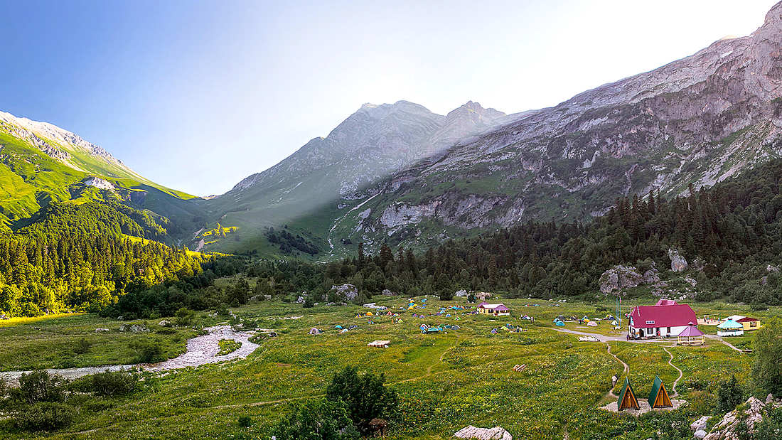 Тур Кавказский путь горы