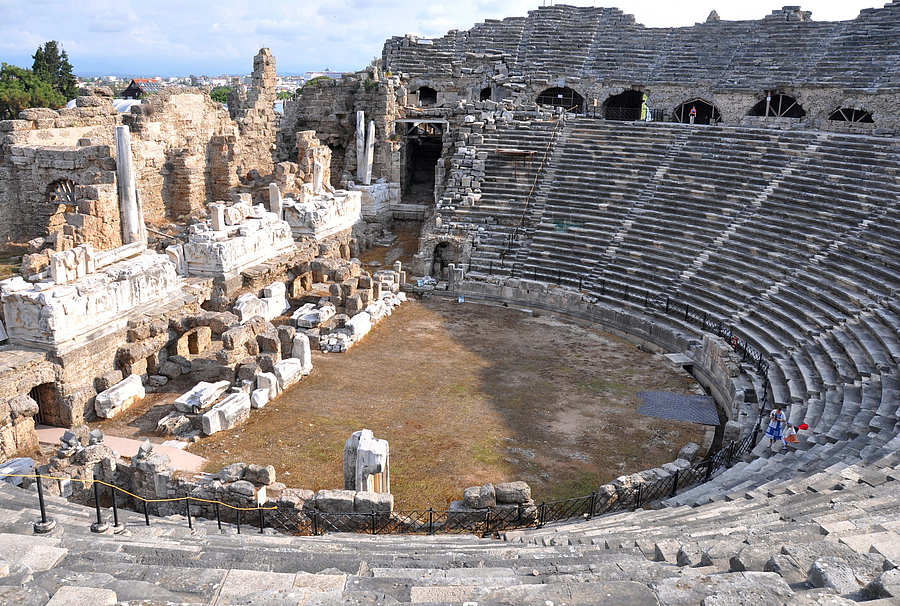 Античный театр Сиде Турция