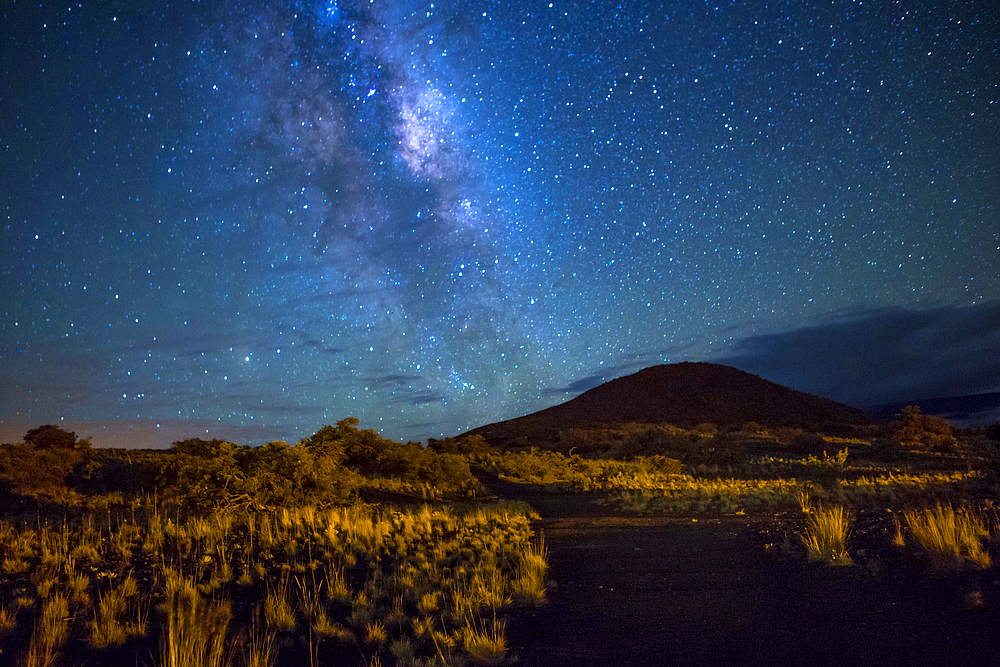 Гора Мауна Кеа Гавайи звездное небо ночь