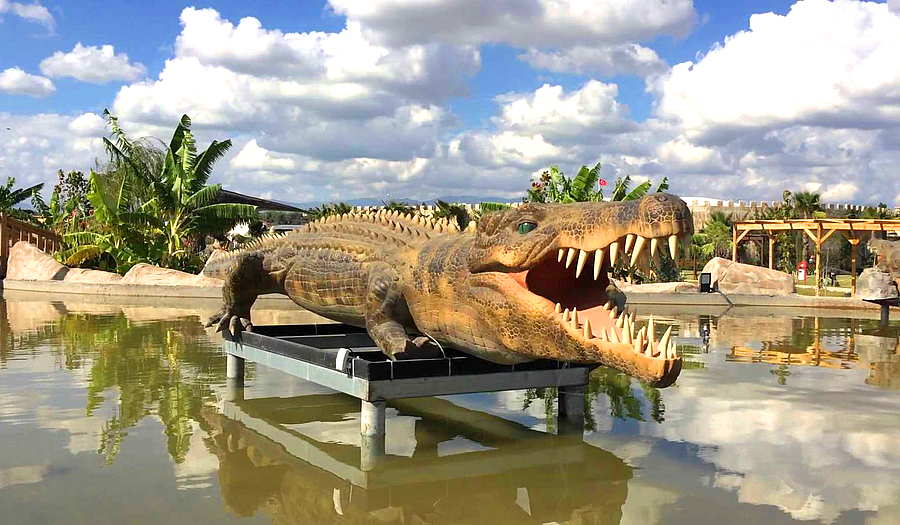 Manavgat Discovery Park Турция динозавры крокодилы