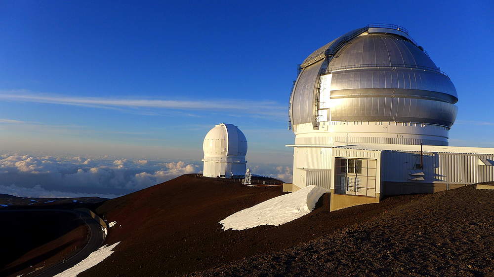 обсерватория на горе Мауна Кеа Гавайи