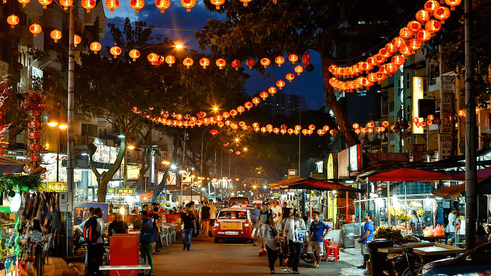 Ночной Рынок Бангсар Куала-лумпур