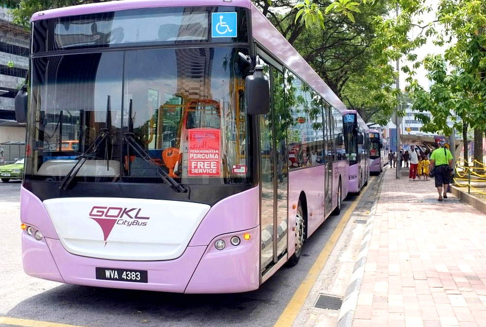 автобусы в Куала-Лумпуре