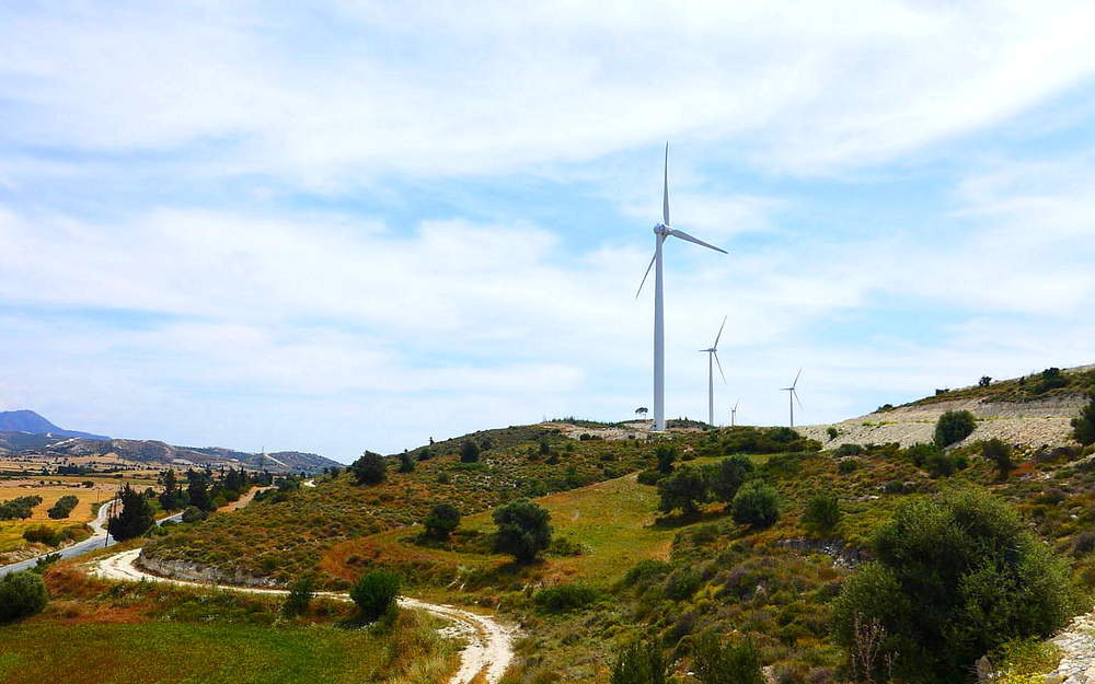 Долина ветряных мельниц Протарас Кипр