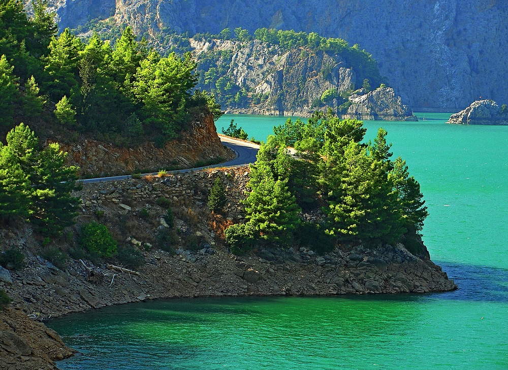 Зеленый каньон в Турции