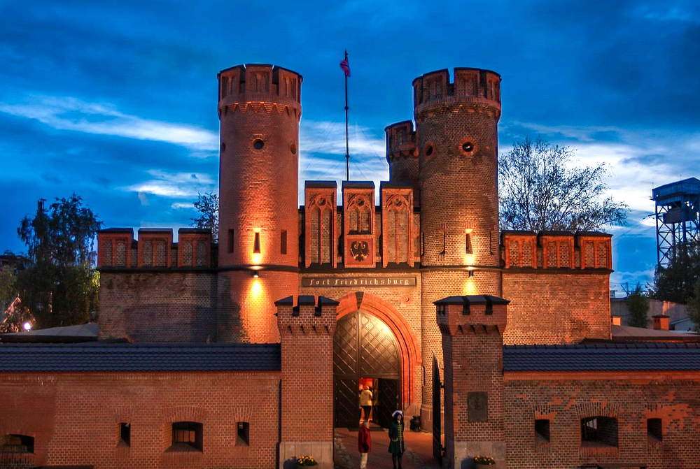 ворота крепости Фридрихсбург